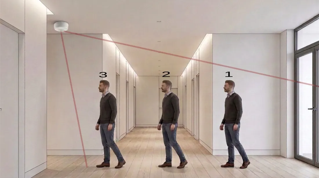 Radar counts how many people walked in — and how many walked out